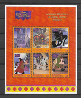 Disney St Vincent Gr 1996 The Hunchback Of NotreDame Sheetlet MNH - Disney