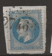 N 29A Ob Gc2746 - 1863-1870 Napoleon III With Laurels