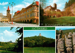 73620885 Jicin Valdicka Brana Se Zamkem Hrad Kost Z Udoli Plakanku Trosky Humpre - Czech Republic