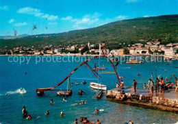 73620873 Selce Crikvenica Badestrand Panorama Selce Crikvenica - Kroatië