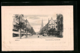 AK Berlin-Charlottenburg, Kantstrasse Mit Strassenbahn  - Tramways