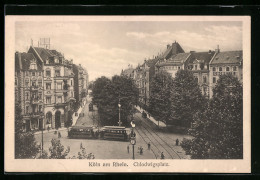 AK Köln Am Rhein, Strassenbahn Auf Dem Chlodwigsplatz  - Tranvía