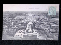 Cp, 78, Panorama De Versailles, Voyagée, Ed. Bellamy, N° 1 - Versailles (Schloß)