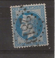 N 29A Ob Gc2813 - 1863-1870 Napoleon III With Laurels