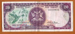 1990 // TRINIDAD AND TOBAGO // CENTRAL BANK // TWENTY DOLLARS // F / TB - Trinidad En Tobago