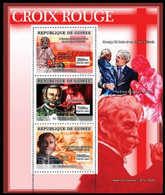 Guinea 2007 MNH SS, Dunant, Schweitzer, George Bush, Nobel Peace - Albert Schweitzer