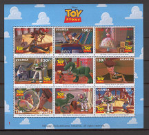 Disney Uganda 1997 Toy Story Sheetlet #1 MNH - Disney