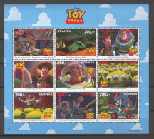 Disney Uganda 1997 Toy Story Sheetlet #2 MNH - Disney