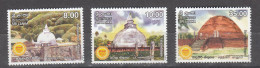 SRI LANKA ,  2016,  Vesak, Set 3 V, MNH, (**) - Sri Lanka (Ceylon) (1948-...)