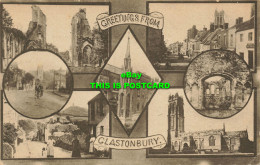 R594269 Greetings From Glastonbury. R. Wilkinson. Multi View - Wereld