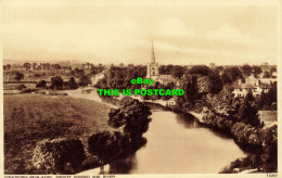 R594273 Stratford Upon Avon. Trinity Church And River. Photochrom. 1954 - World