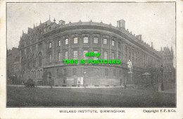R594279 Birmingham. Midland Institute. F. F. And Co - World