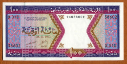 1993 // MAURITANIE // BANQUE CENTRALE // CENT OUGUIYA // AU+ / SPL+ - Mauritanien