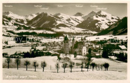 73620508 Kitzbuehel Tirol Winterpanorama Gegen Sueden Alpen Kitzbuehel Tirol - Sonstige & Ohne Zuordnung