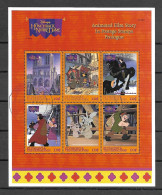 Disney St Vincent Gr 1996 The Hunchback Of NotreDame Sheetlet USED - CTO - Disney