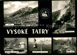 73619963 Vysoke Tatry Kriva Vodopad Skok Astronomicky Ustav SAV Lanovka Na Skaln - Slovaquie