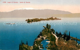 73619955 Isola Di Garda Lago Di Garda Panorama Gardasee Insel Berge Isola Di - Other & Unclassified