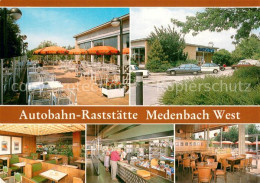 73619937 Medenbach Taunus Autobahn Raststaette Medenbach West Terrasse Gastraeum - Wiesbaden