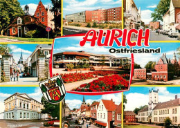 73619921 Aurich Ostfriesland Pingelhus Krankenhaus Norderstr Burgstr Rathaus Ost - Aurich