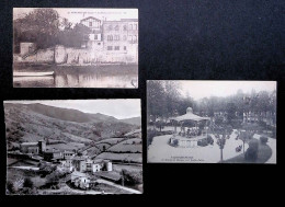 Cp,64, Basses Pyrénées, Biriatou, Salies De Béarn, Hendaye, LOT DE 3 CARTES POSTALES - Sonstige & Ohne Zuordnung