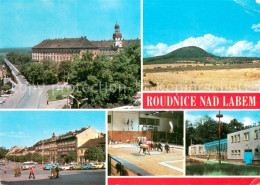 73619840 Roudnice Schloss Landschaftspanorama Platz Sporthalle Roudnice - República Checa