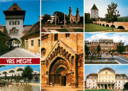 73619836 Vas Megye Stadtansichten Kirche Portal Vas Megye - Hongrie