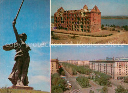 73619825 Volgograd Mamayev Kurgan Motherland Monument Ruins Of A Mill War Monume - Russie