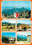 73619785 Hohe Tatra Gebirgspanorama Bergbauden Hotels Rastplatz Hohe Tatra - Slowakei