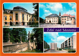 73619645 Zdar Nad Sazavou Saar Zamek Muzeum Namesti Galerie Sidliste Prednadrazi - Czech Republic