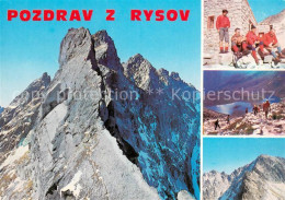 73619588 Rysov Rysy Tatry Gebirgspanorama Hohe Tatra Bergwandern Bergsee  - Slowakije