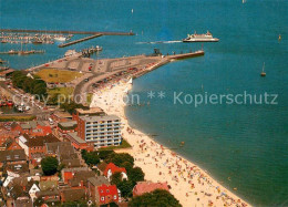 73618422 Wyk Foehr Nordseeheilbad Hafen Strand Fliegeraufnahme Foehr - Altri & Non Classificati