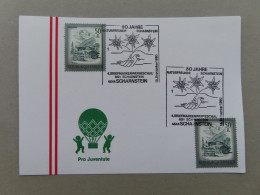 Österreich Pro Juventute - Mit Sonderstempel 15. September 1990 Scharnstein, 80 Jahre Naturfreunde Scharnstein (Nr.1278) - Other & Unclassified