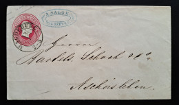 Preussen, Umschlag MAGDEBURG, 1 Sgr. - Postal  Stationery