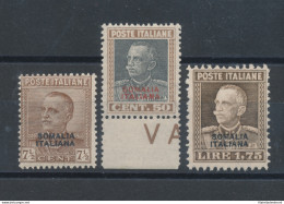 1928 SOMALIA - Michetti Soprastampati , N. 116/118 - 3 Valori -  MNH** - Somalia