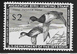 1954 Stati Uniti, 2$  Ring-necked Ducks MNH/** - Otros & Sin Clasificación