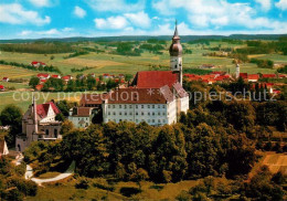 73618140 Andechs Kloster Andechs Am Ammersee Fliegeraufnahme Andechs - Autres & Non Classés
