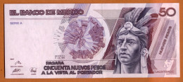 1992 // MEXIQUE // EL BANCO DE MEXICO // CINCUENTA MIL PESOS // SUP / XF - México