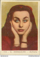 Bh113 Figurina Anni 50 Personaggi Famosi Albuma Sada Artista Sandra Mondaini 113 - Catálogos