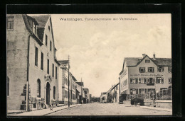 AK Waiblingen, Frohnackerstrasse Mit Vereinshaus  - Waiblingen