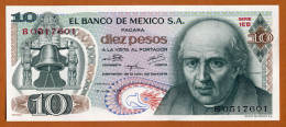 1975 // MEXIQUE // EL BANCO DE MEXICO // DIEZ PESOS // SUP+ / XF+ - Mexico