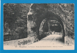 Route Des Goulets Travaux Animée Sous Le Tunnel Vercors - Autres & Non Classés