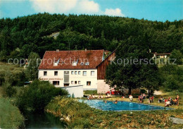 73617816 Veilbronn Pension Schmittmuehle Pool Veilbronn - Autres & Non Classés