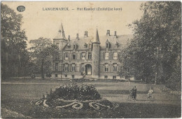 Langemark   *  Langemarck - Het Kasteek (Zuidelijke Kant)   (Feldpost 1915) - Langemark-Poelkapelle