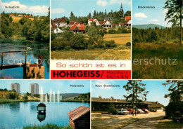 73617755 Hohegeiss Harz Teilansichten Brockenblick Panorama Haus Skandinavia Hoh - Sonstige & Ohne Zuordnung