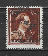 695  Leopold III Col Ouvert - Bonne Valeur - Oblit. Centrale OUDENAARDE - LOOK!!!! - 1936-1957 Collo Aperto