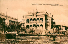 73617303 Exposition Bruxelles 1910 Pavillon De L'Italie Exposition Bruxelles 191 - Andere & Zonder Classificatie