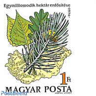 Hungary 1976 Forests 1v Imperforated, Mint NH, Nature - Trees & Forests - Unused Stamps