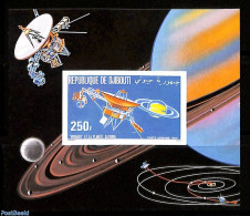 Djibouti 1980 Voyager 1 S/s Imperforated, Mint NH, Science - Transport - Astronomy - Space Exploration - Astrology