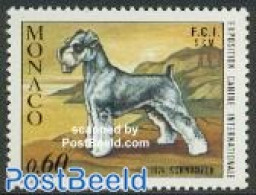 Monaco 1974 Dog Exposition 1v, Mint NH, Nature - Dogs - Unused Stamps