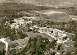 73617120 Wilhelmshoehe Kassel Schloss Gew?chshaus Schlosshotel Fliegeraufnahme W - Kassel